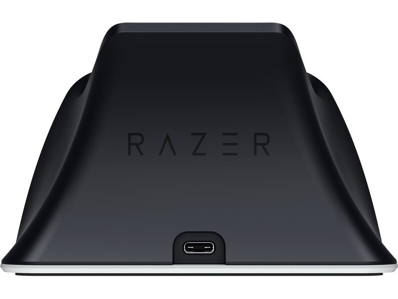 Razer Ladestation Quick Charging Stand Weiss Ladestation für PlayStation 5 DualSense-Controller