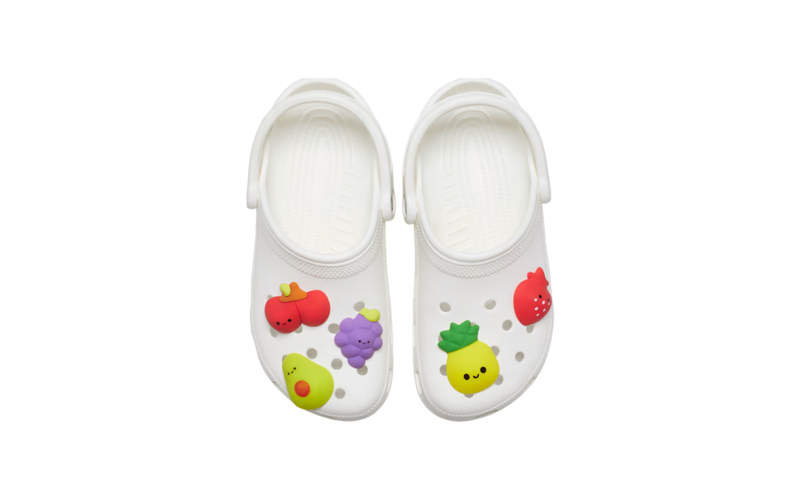 Crocs Jibbitz Squish Fruits Schuhanstecker 5er Pack