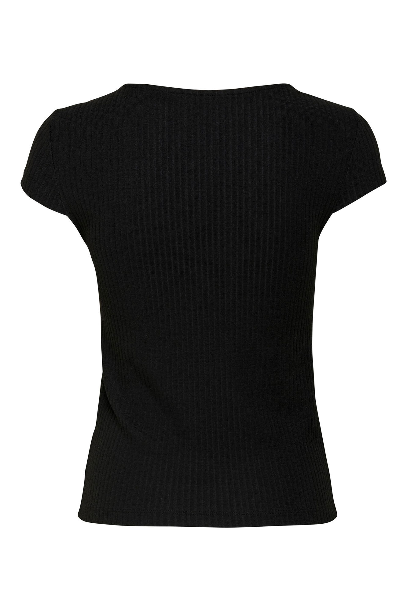 Blusa de manga curta com botões