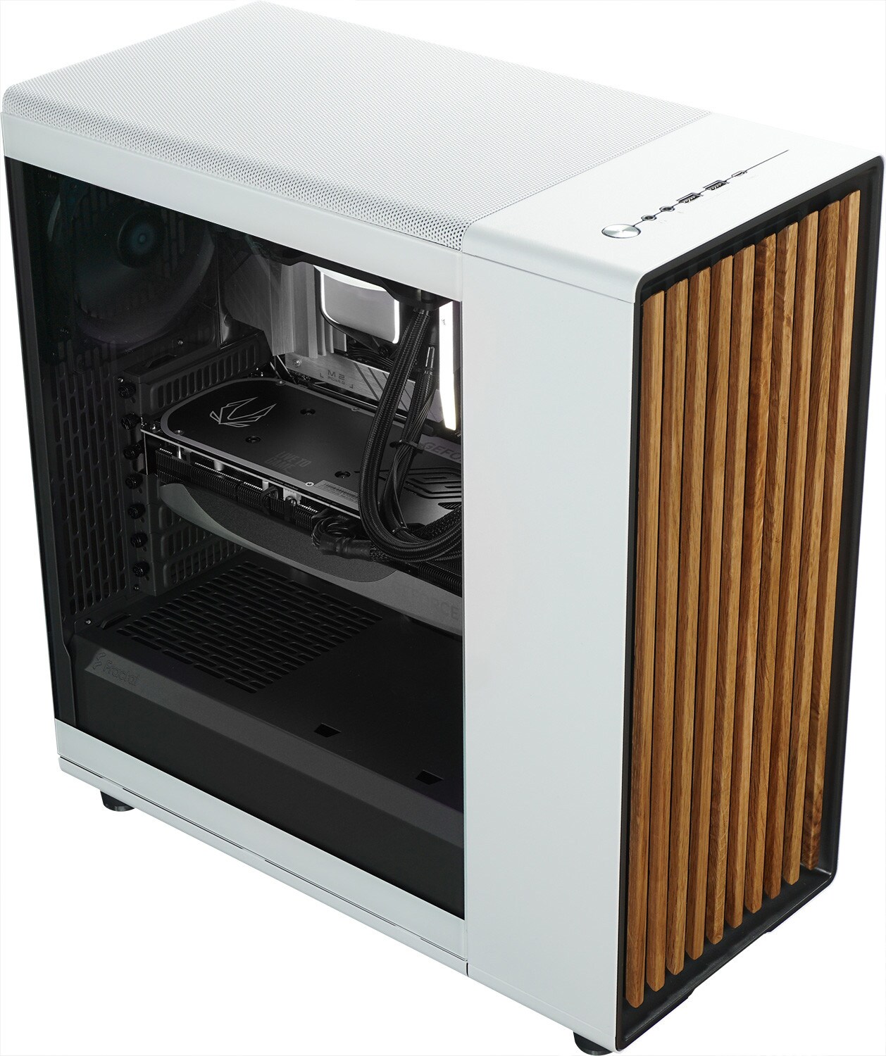 Gaming PC White Forest V AMD Ryzen 7 5700X, 32GB DDR4, NVIDIA RTX 4060 Ti 8 GB, 2TB SSD, Windows 11