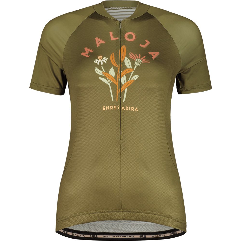 Maloja GanesM. 1/2 Radtrikot Damen moss
