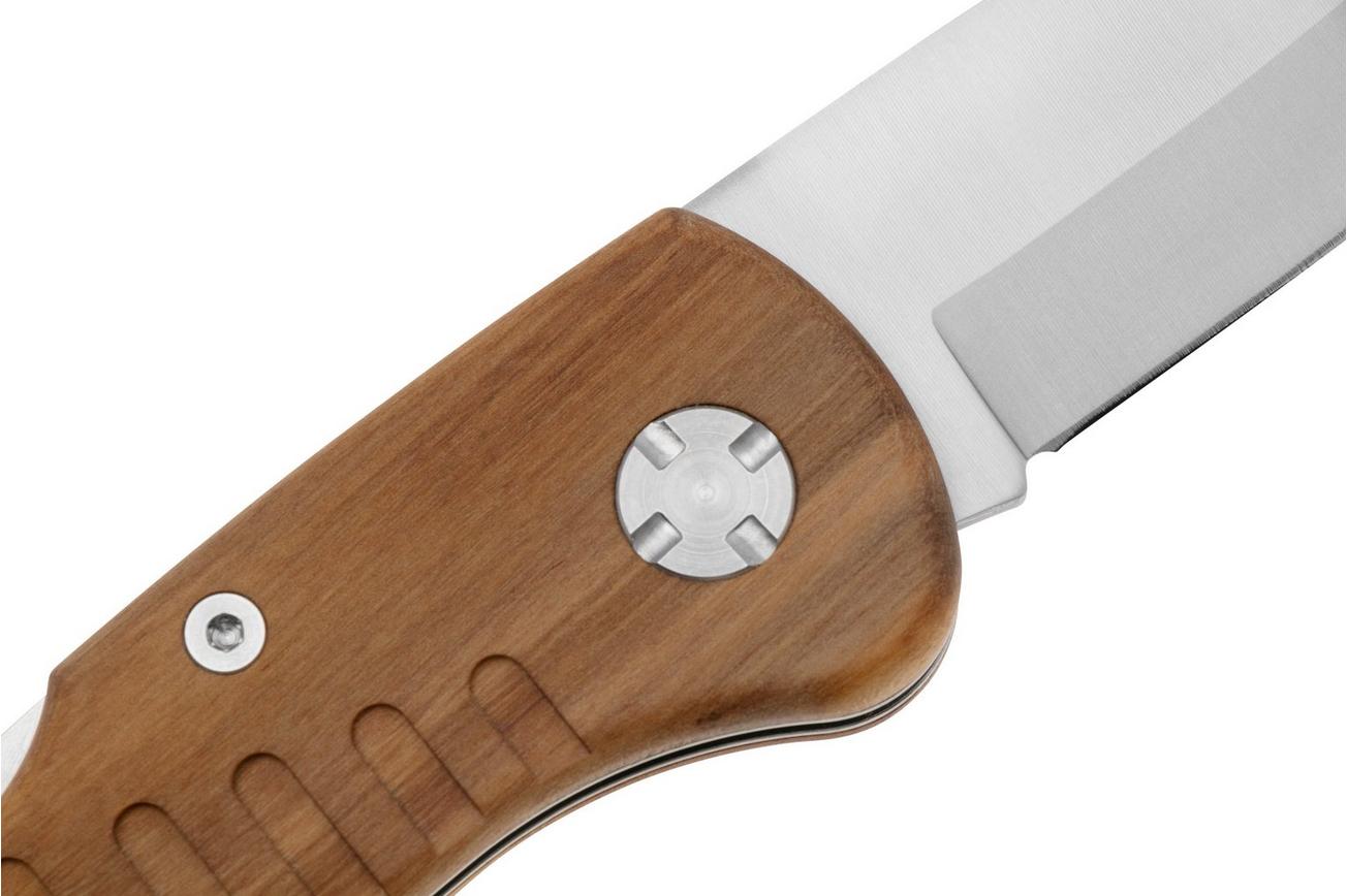 Maserin 763 Skinner Olive Wood, Gut Hook, jachtzakmes