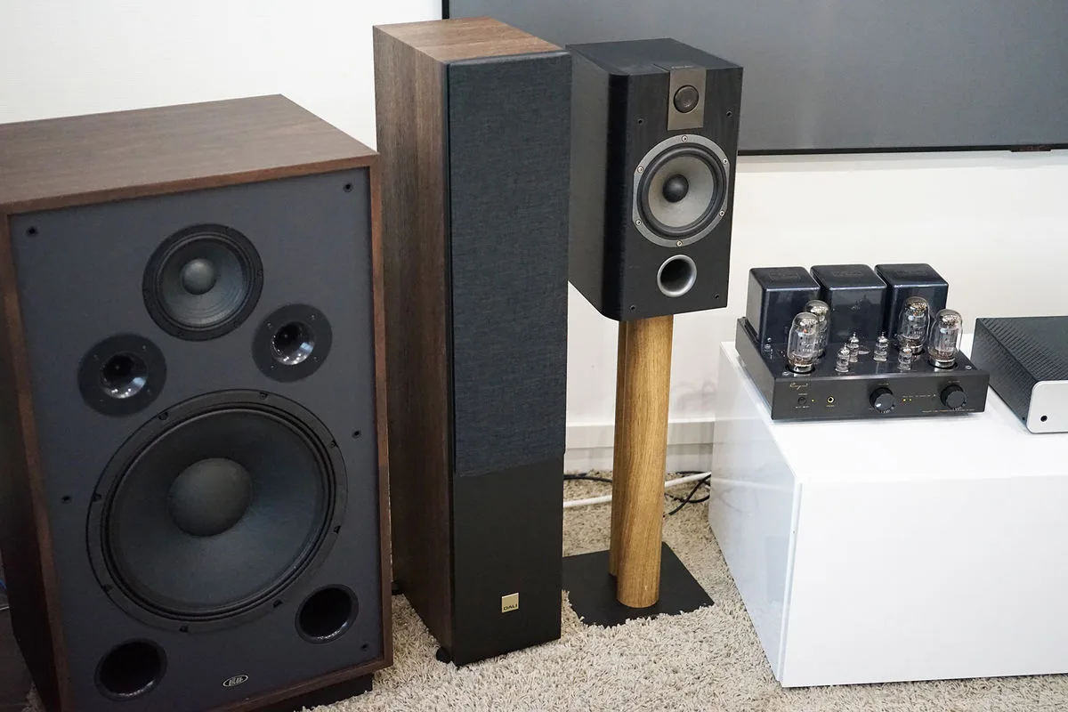 Dali Opticon 6 MKII Chêne foncé (la paire) Enceintes colonne