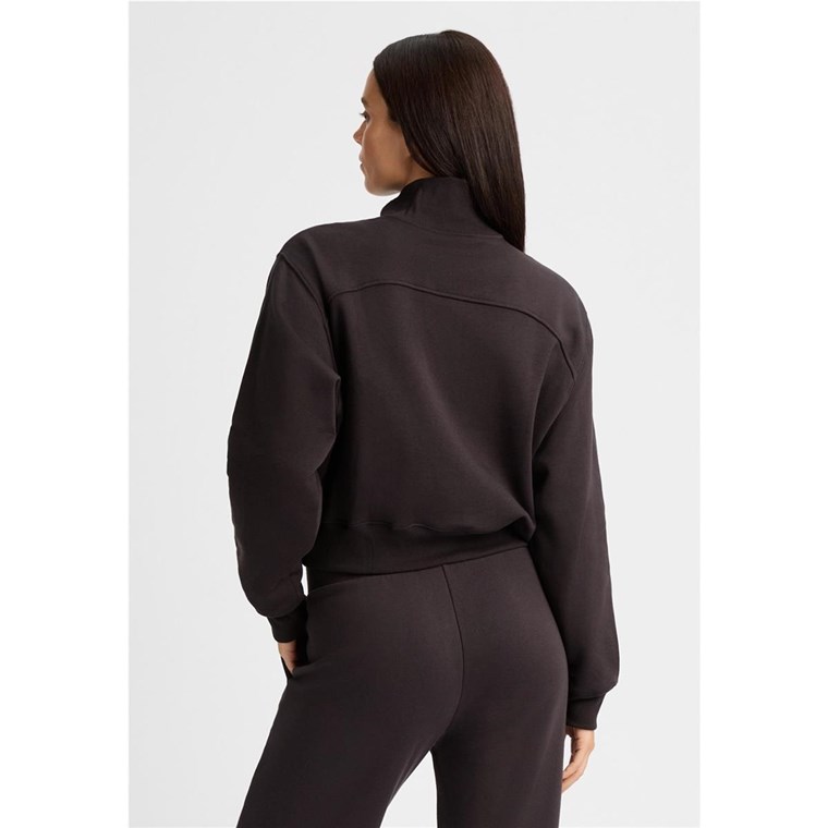 Röhnisch Soft Sweat Half Zip Obsidian Black