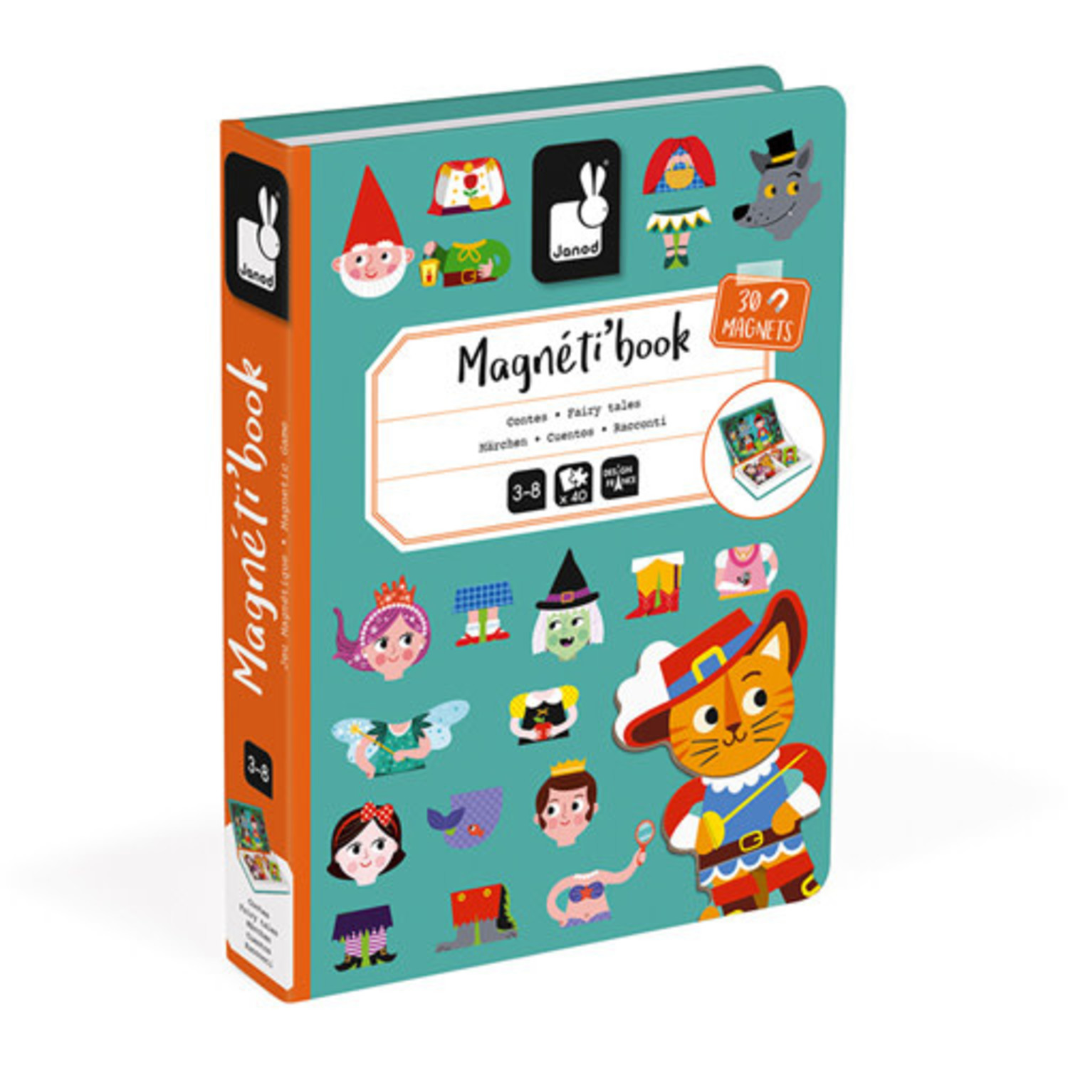 Janod |  Magnetibook | Sprookjes