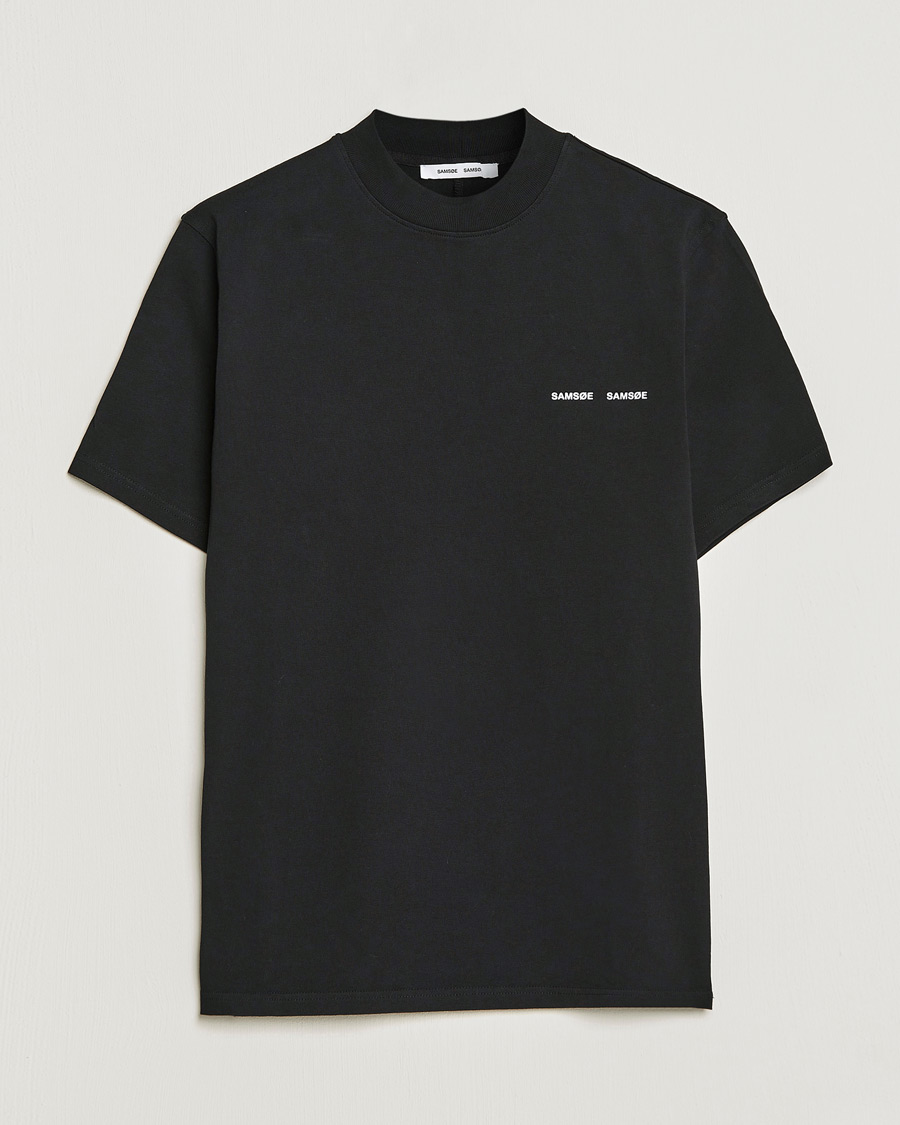 Samsøe Samsøe Norsbro Organic Cotton Tee Black