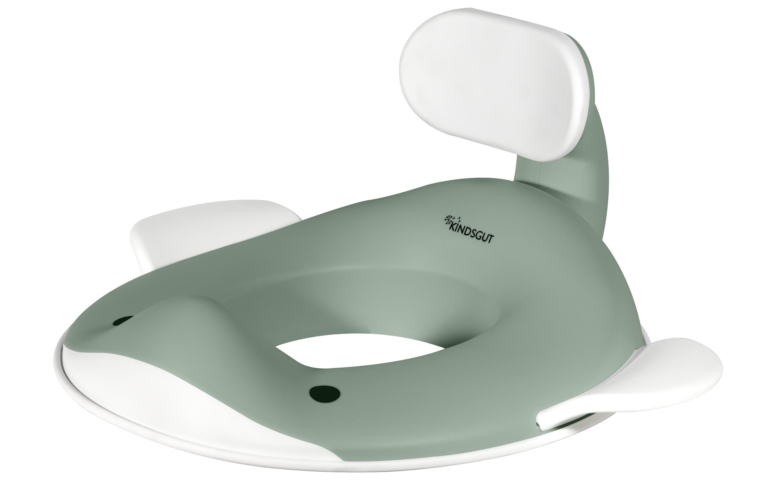 Toilettensitz Wal PistazieToilettensitz für Kinder