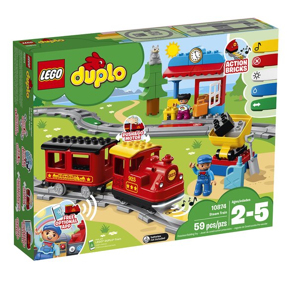 Le train à vapeur LEGO Duplo 10874