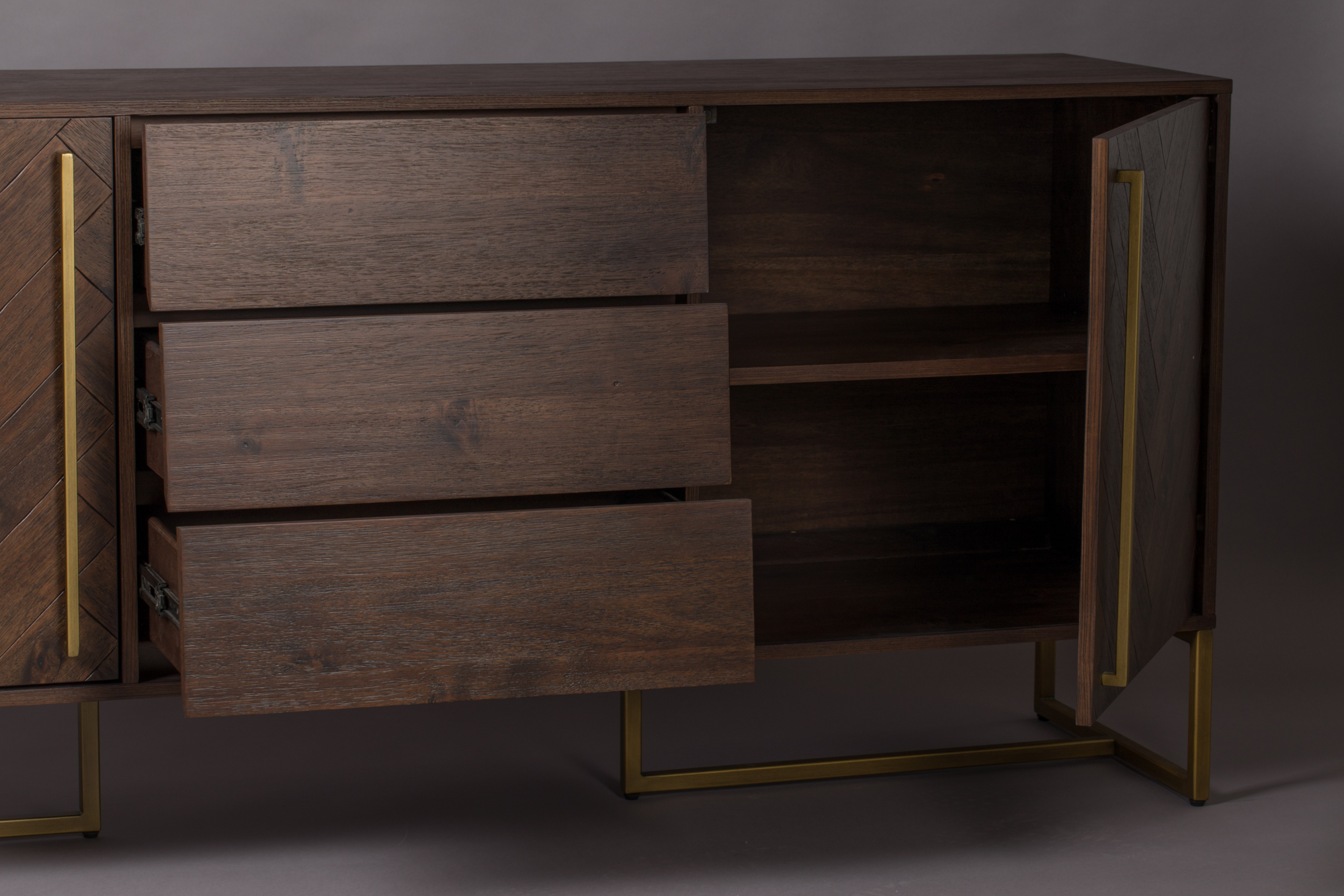 Dressoir Class Hoog Bruin