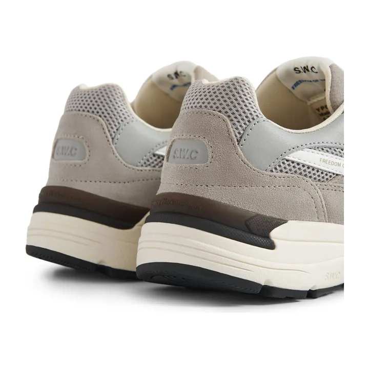 Stepney Workers Club Baskets Amiel S-Strike Suede Mix | Gris