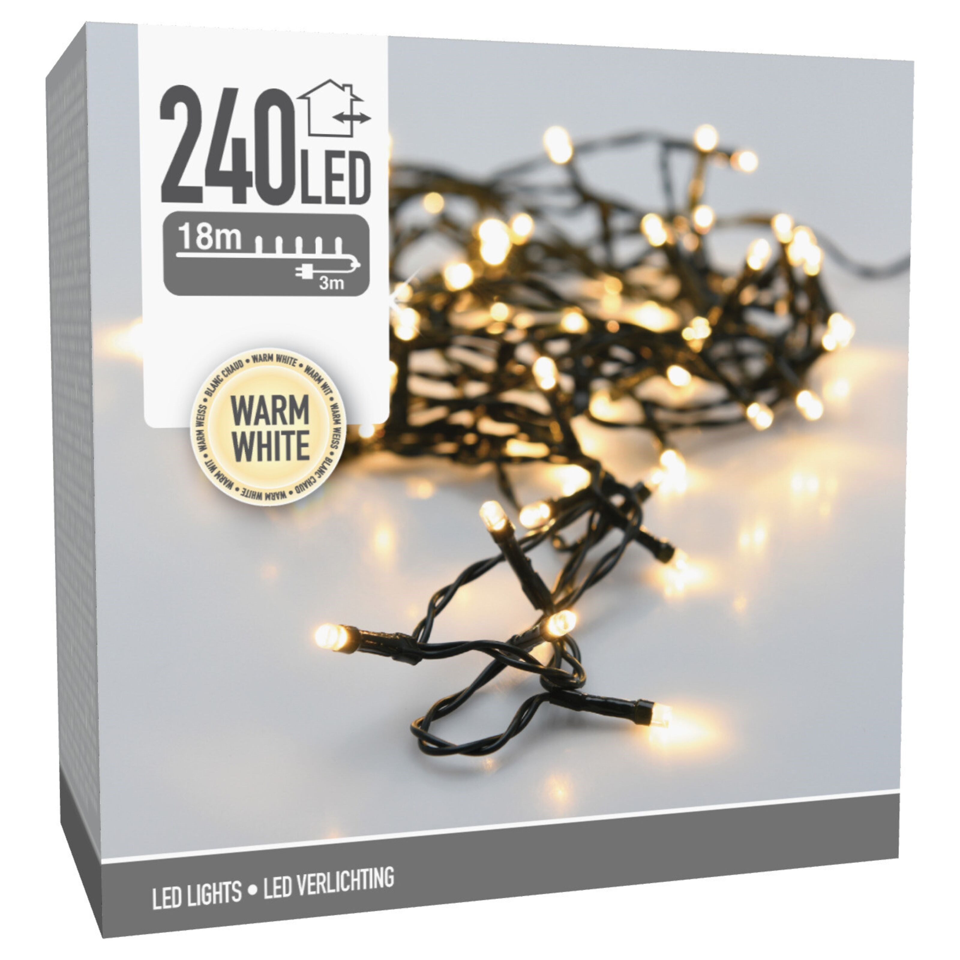 Lyslenke 240 LED 18 m