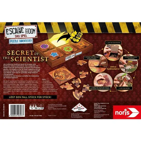 Noris Spiele Escape Room Das Spiel - Puzzle Abenteuer