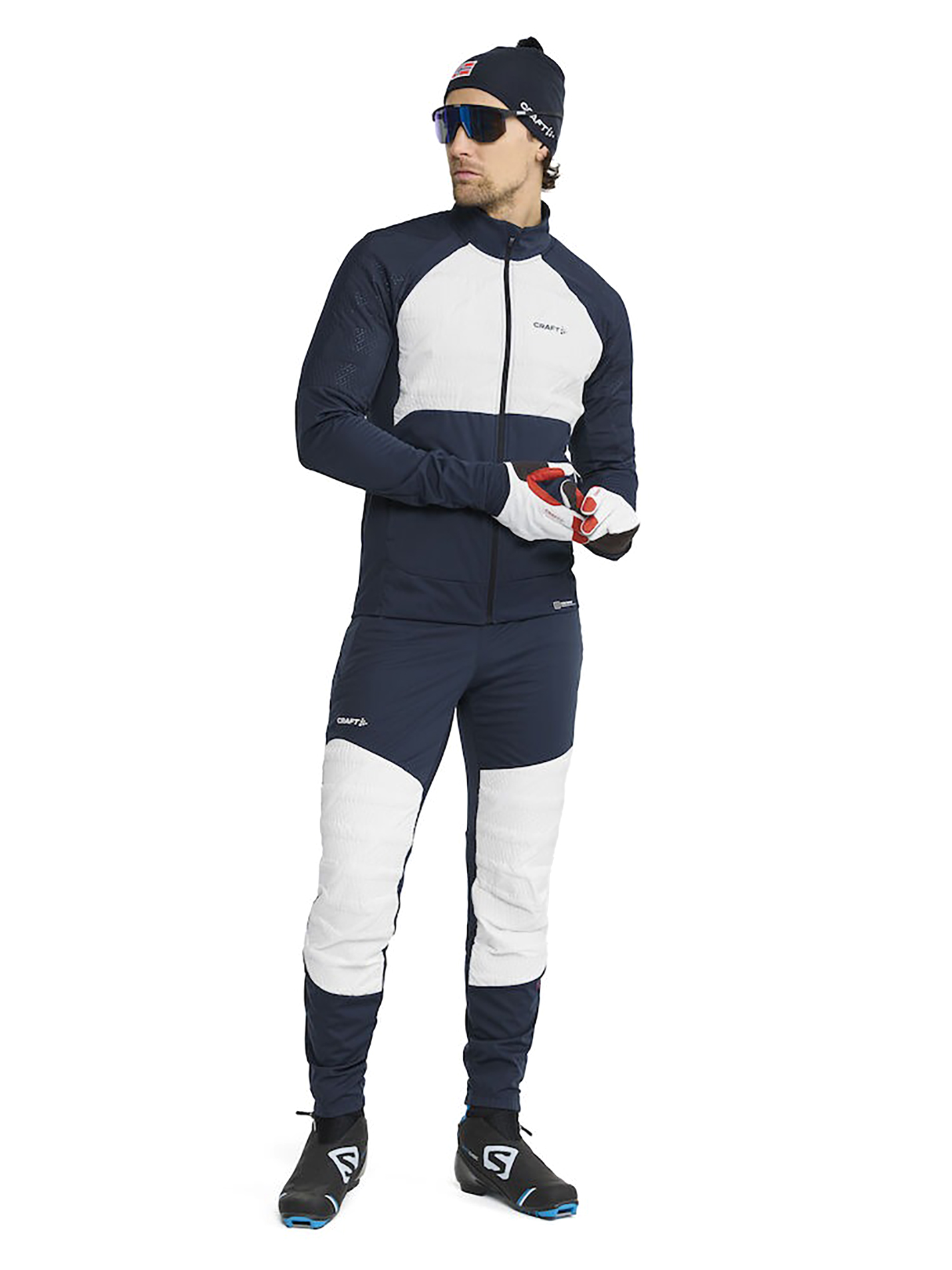 NOR ADV Nordic Training Speed Pants Herre Blaze/White