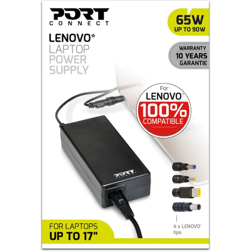 Port Designs 900093-LE adaptateur de puissance & onduleur Intérieure 90 W Noir