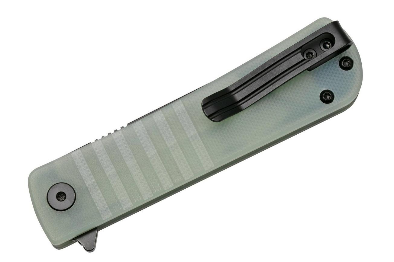 Bestech Titan BG49A-4 Stonewashed, Transparant G10, zakmes