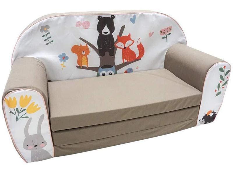 Knorrtoys Kindersofa Forest Ausklappbares Kindersofa