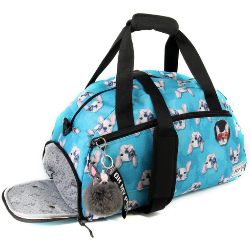 Oh, meu pai! Bolsa esportiva para cachorros