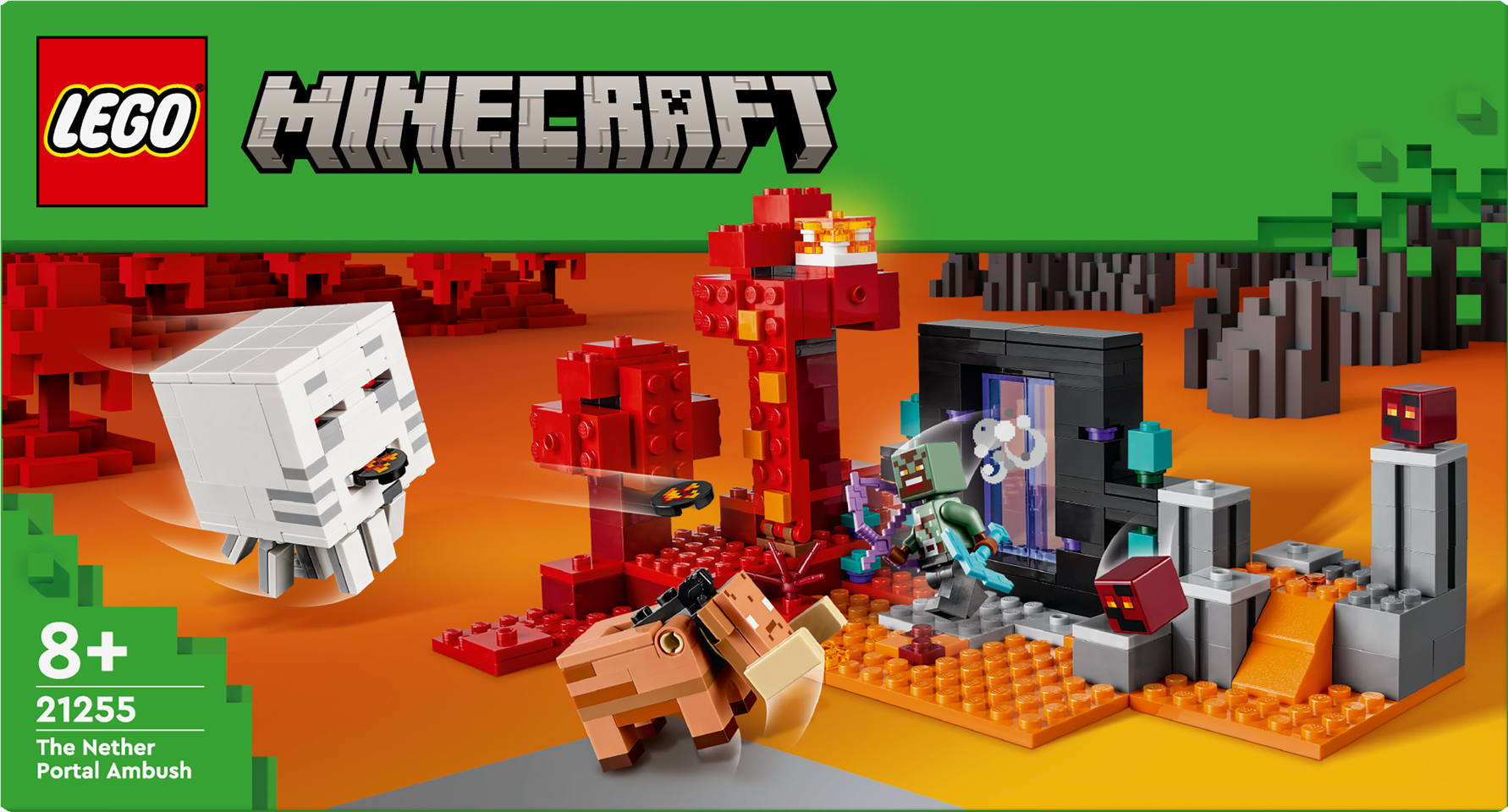 LEGO Minecraft - Baghold ved Nether-portalen (21255)