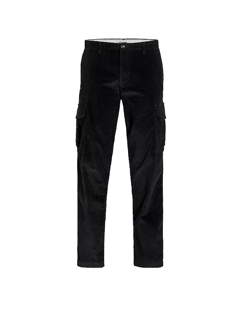 JACK & JONES Cargohose JPSTKANE schwarz