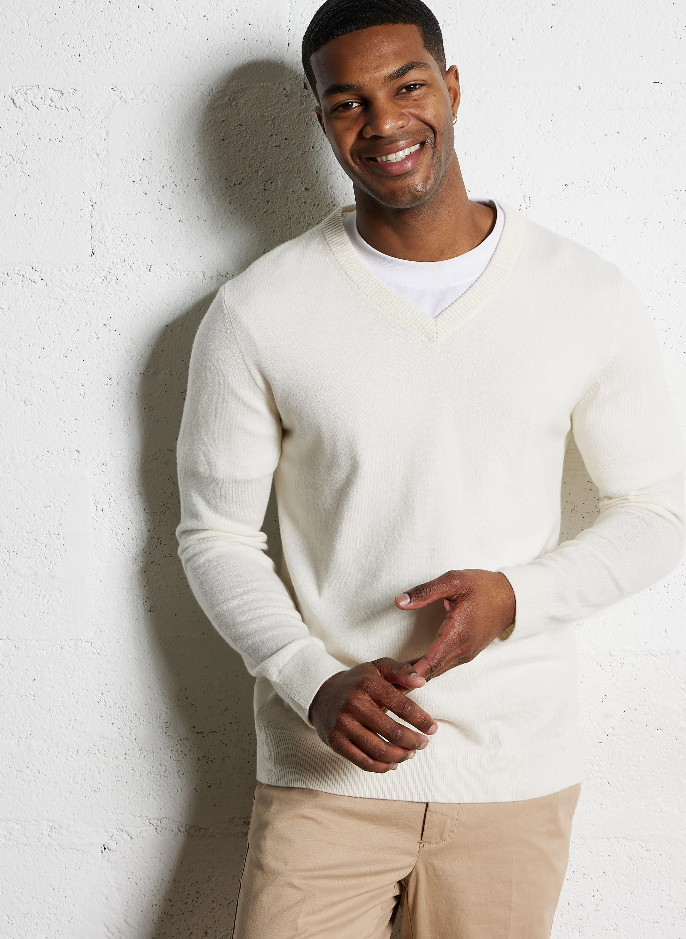 Pull en cachemire | Blanc