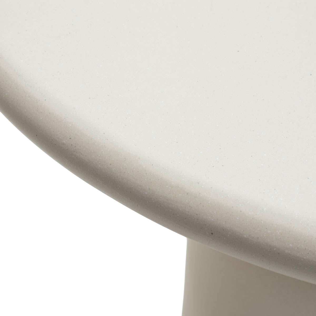 DÃJA Living - Eettafel Rond - Beige Eco Composiet - 80cm - DjurÃ¶