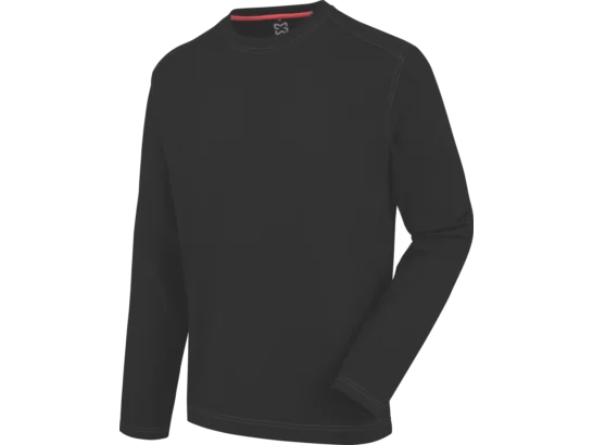 Tee-shirt de travail à manches longues Pro Würth MODYF noir