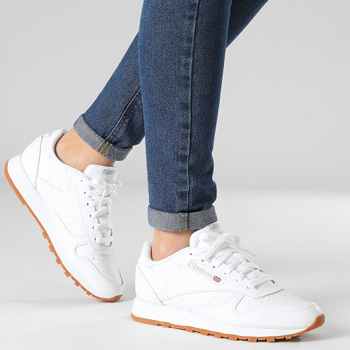 Baskets Femme Classic Leather GY0956 Footwear White Pure Grey 3 Reebok Grey 03