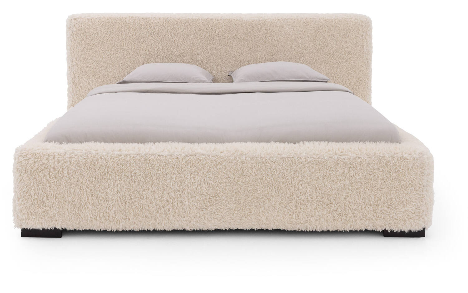 Goossens Bedframe Switch - 180 x 200 - Doodle cream 02 - Bouclé