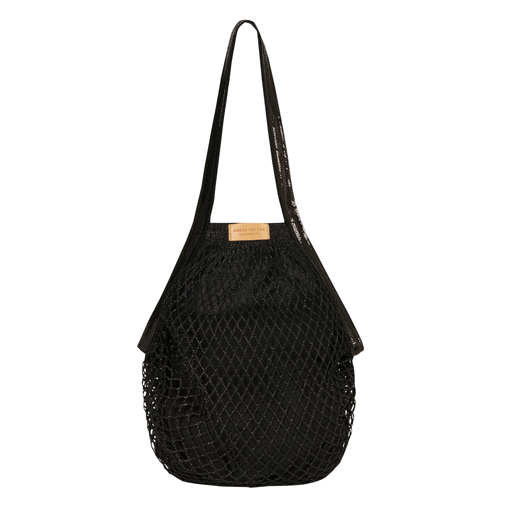Sac filet en coton bio | Noir