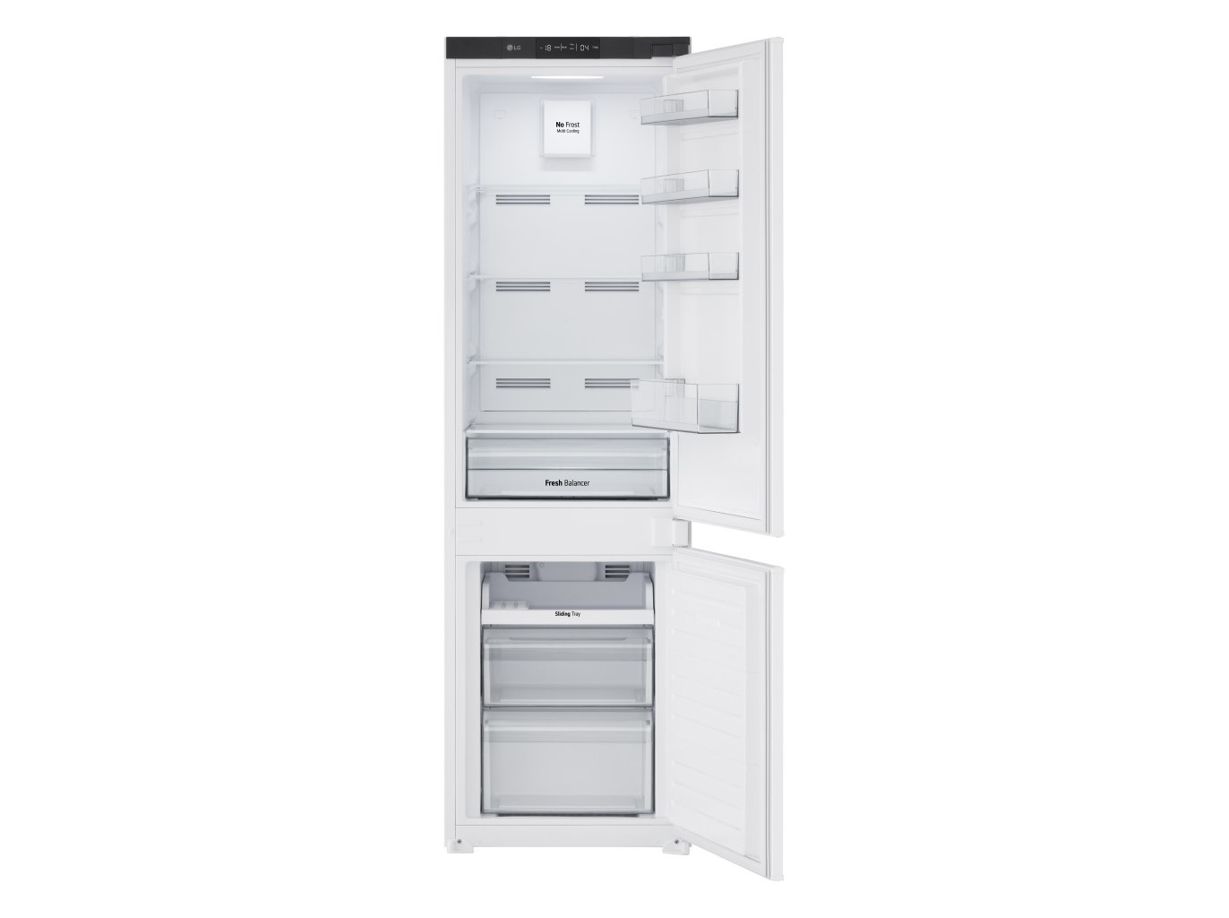 COMBINADO ENCASTRE LG GTFN256SER E BRANCO NO FROST 233L