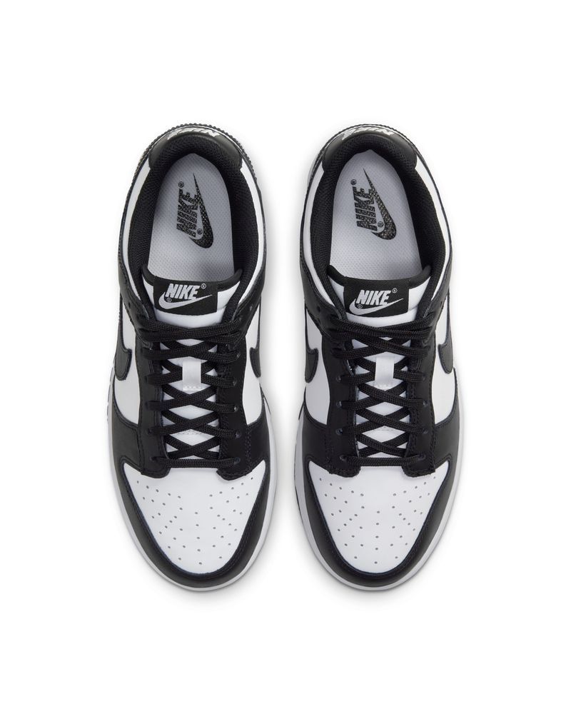 Chaussures Nike Dunk Low Blanc & Noir pour femme