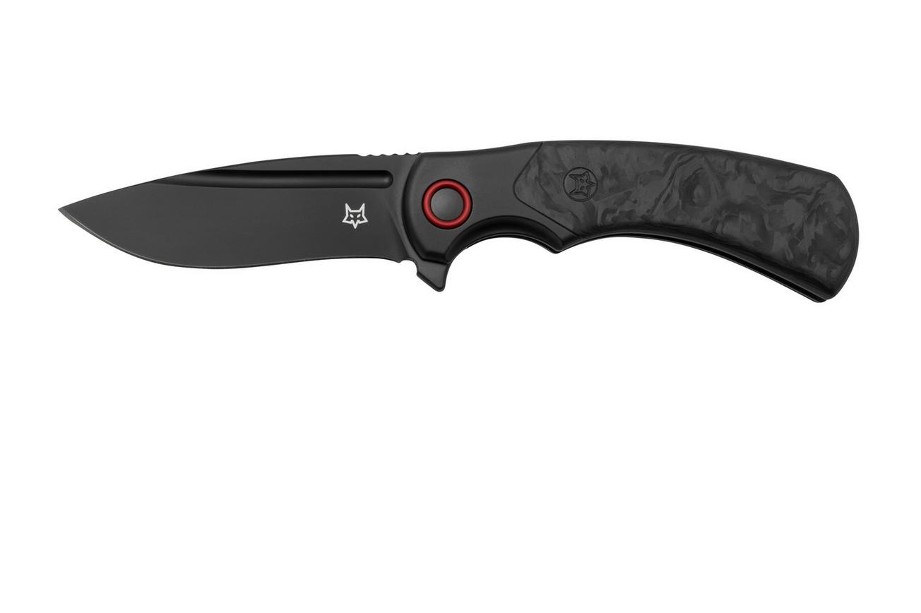 Fox 40 Years Anniversary Knife FX-F2017, M390, Titanium Marble Carbonfiber zakmes