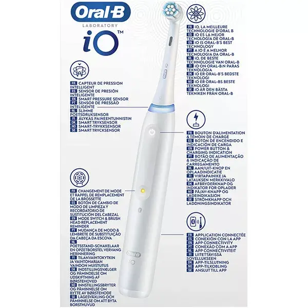 Escova de dentes elétrica Oral-B iO Series 5 Professional: Limpeza, Proteção e Auxílio na Escovação