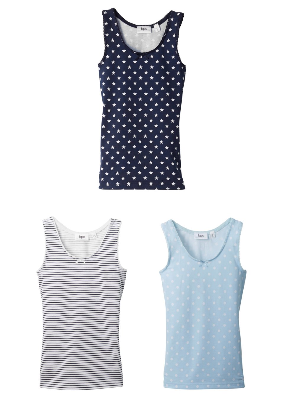 Lot de 3 tricots de peau