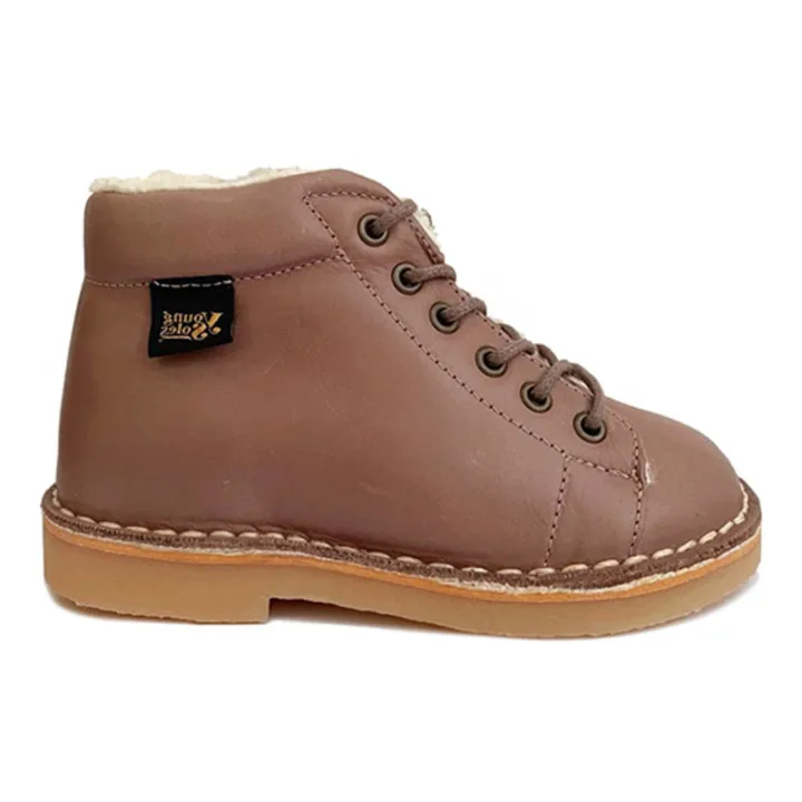 Young Soles Boots Fourrées Fletcher | Rose