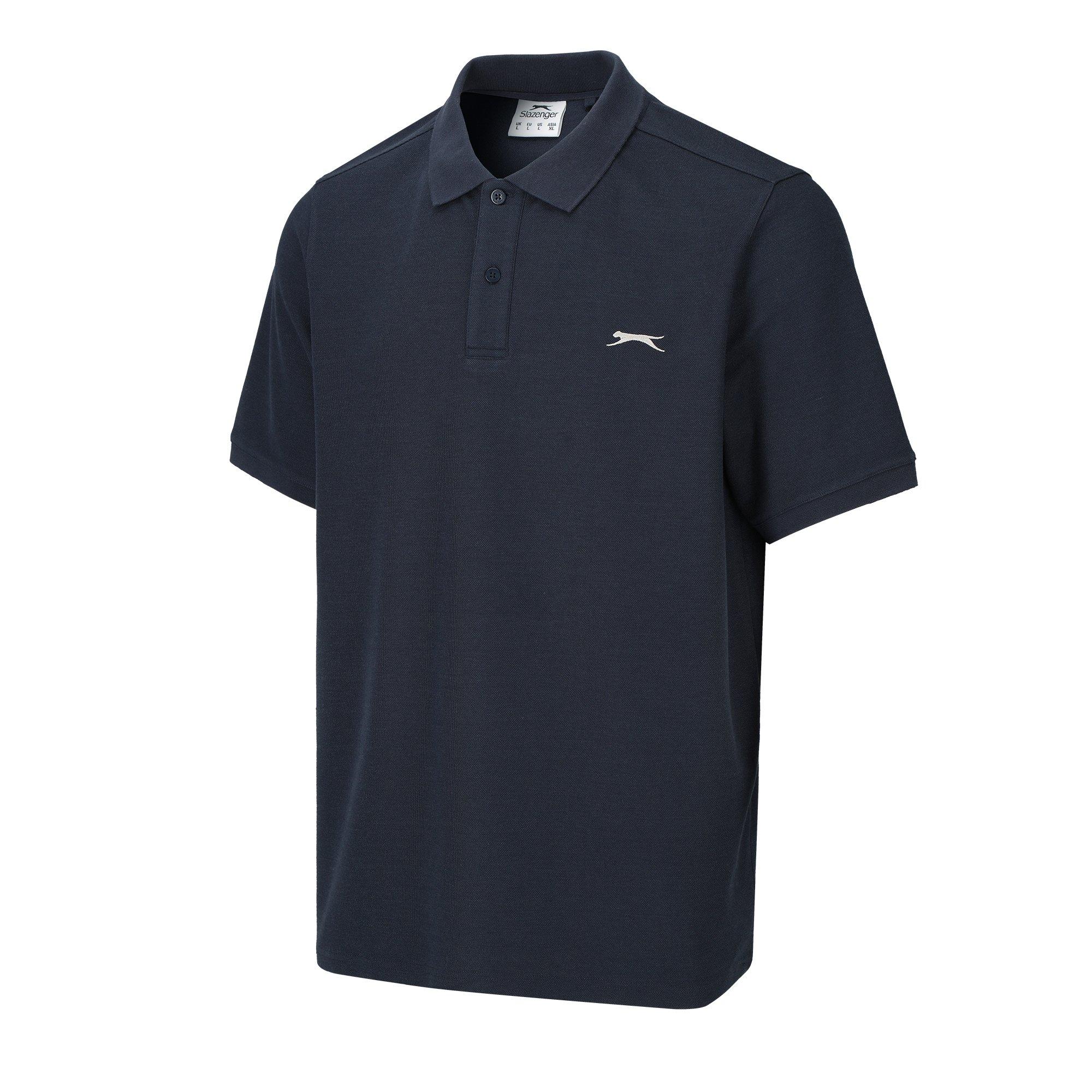 Slazenger Plain Polo Shirt Mens