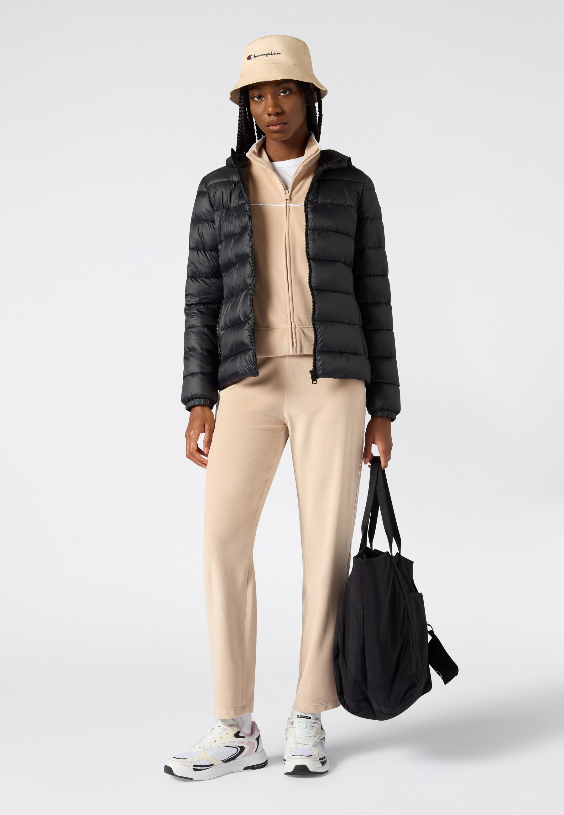 Champion Steppjacke »Light Outdoor Polyfilled Hooded Jacket« 1 Stk. tlg.