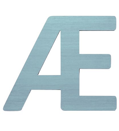 Sebra Holz Buchstaben - Æ - Pastel