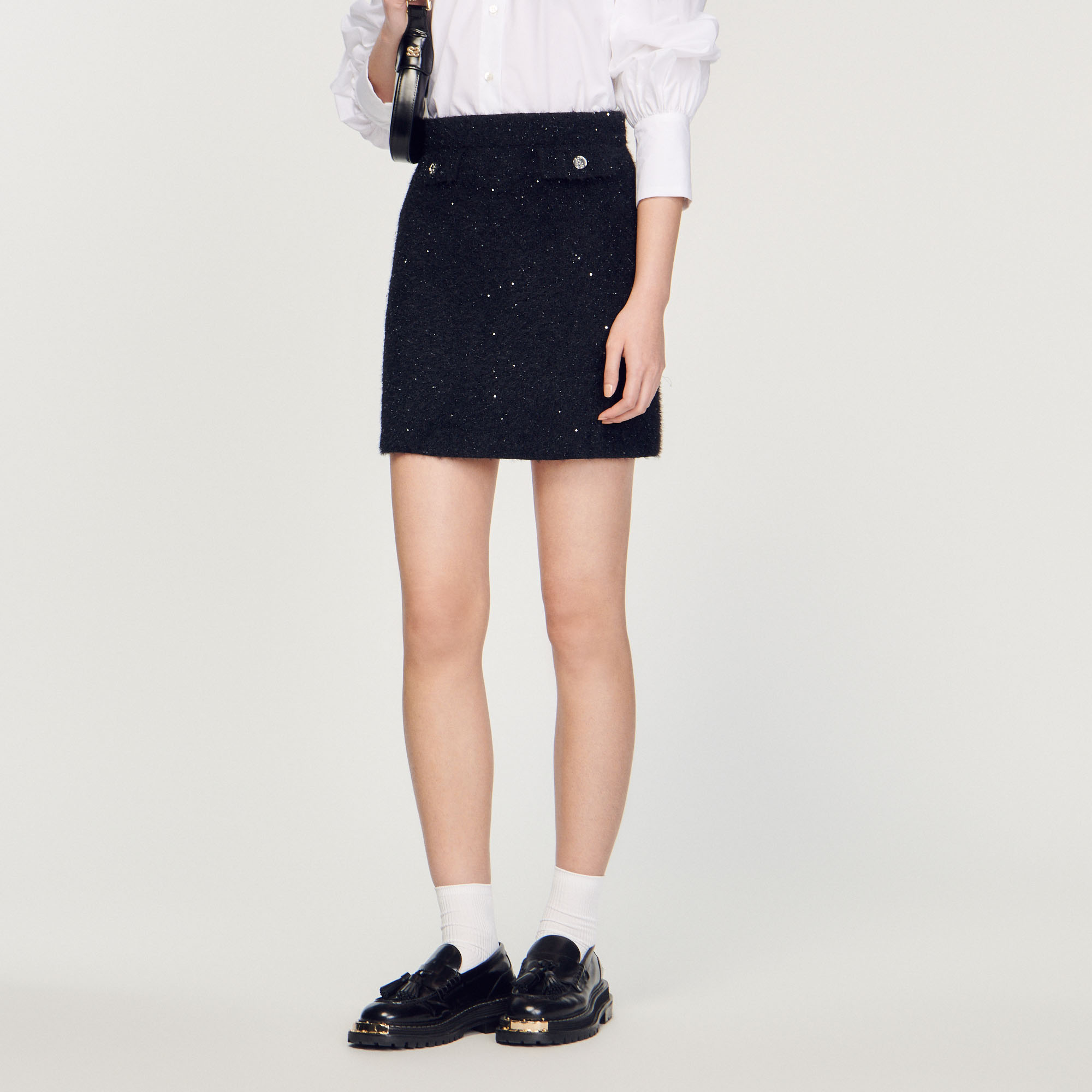 Jupe en tweed