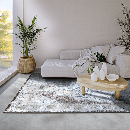 Vloerkleed Roger - Bruin