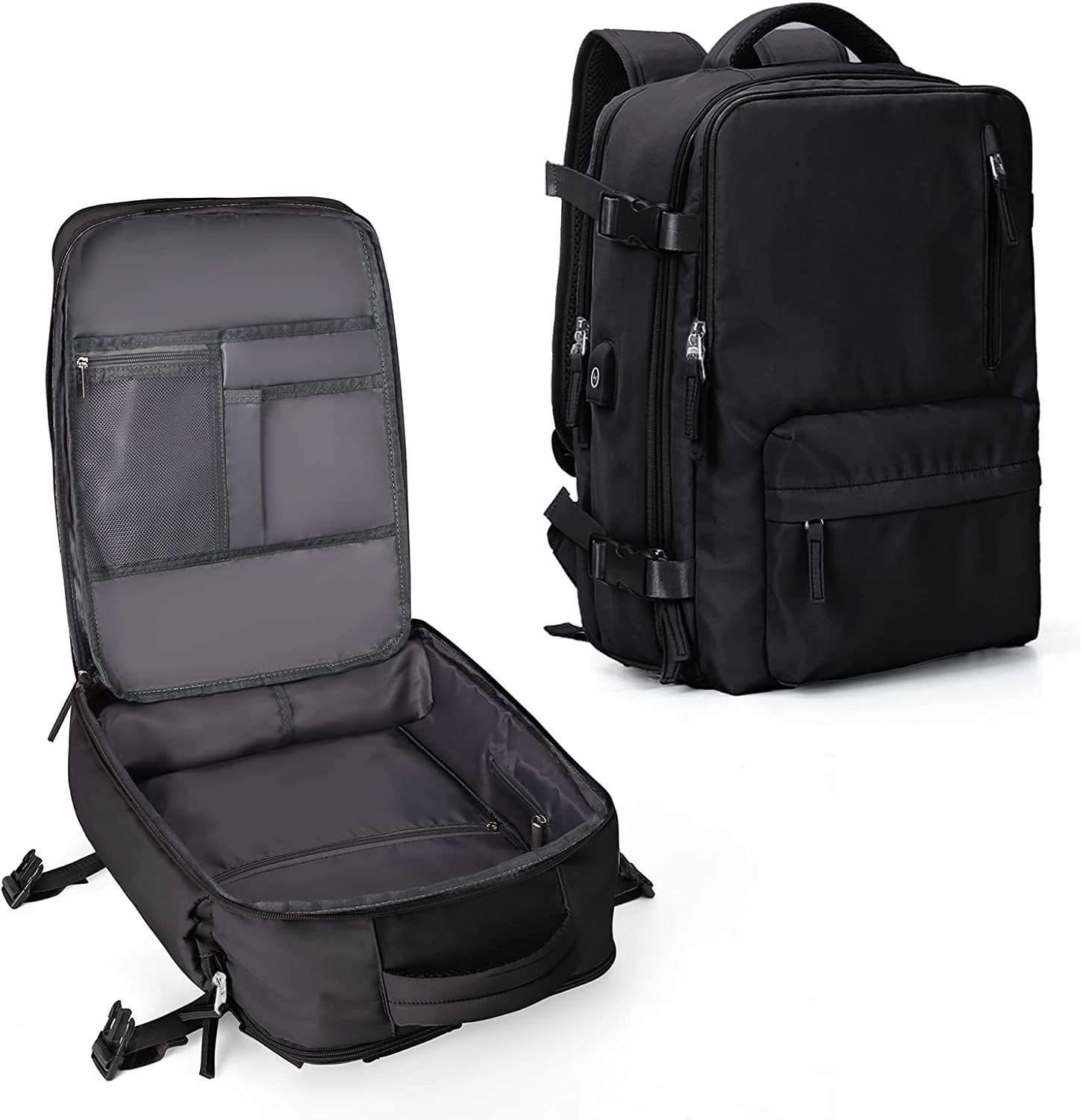 (31x45cm) Wasserabweisende Reise Tasche mit Schuh- / Nassfach / Laptop Fach bis 15.6