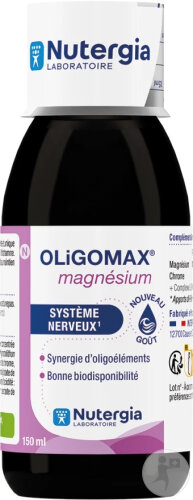 Nutergia Oligomax Magnésium Système Nerveux Flacon 150ml