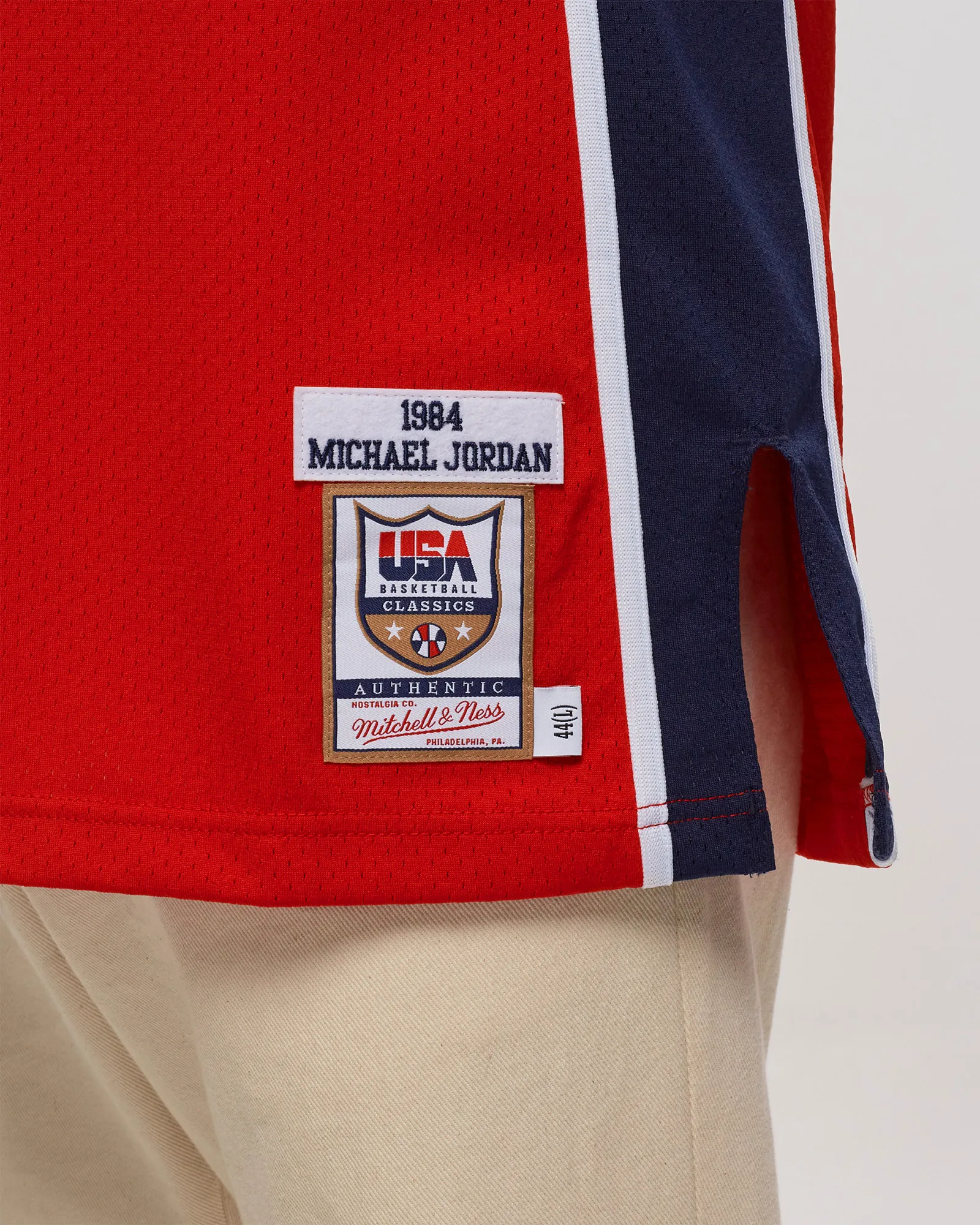 Mitchell & Ness NBA Authentic Jersey Team USA 1984 Michael Jordan #9