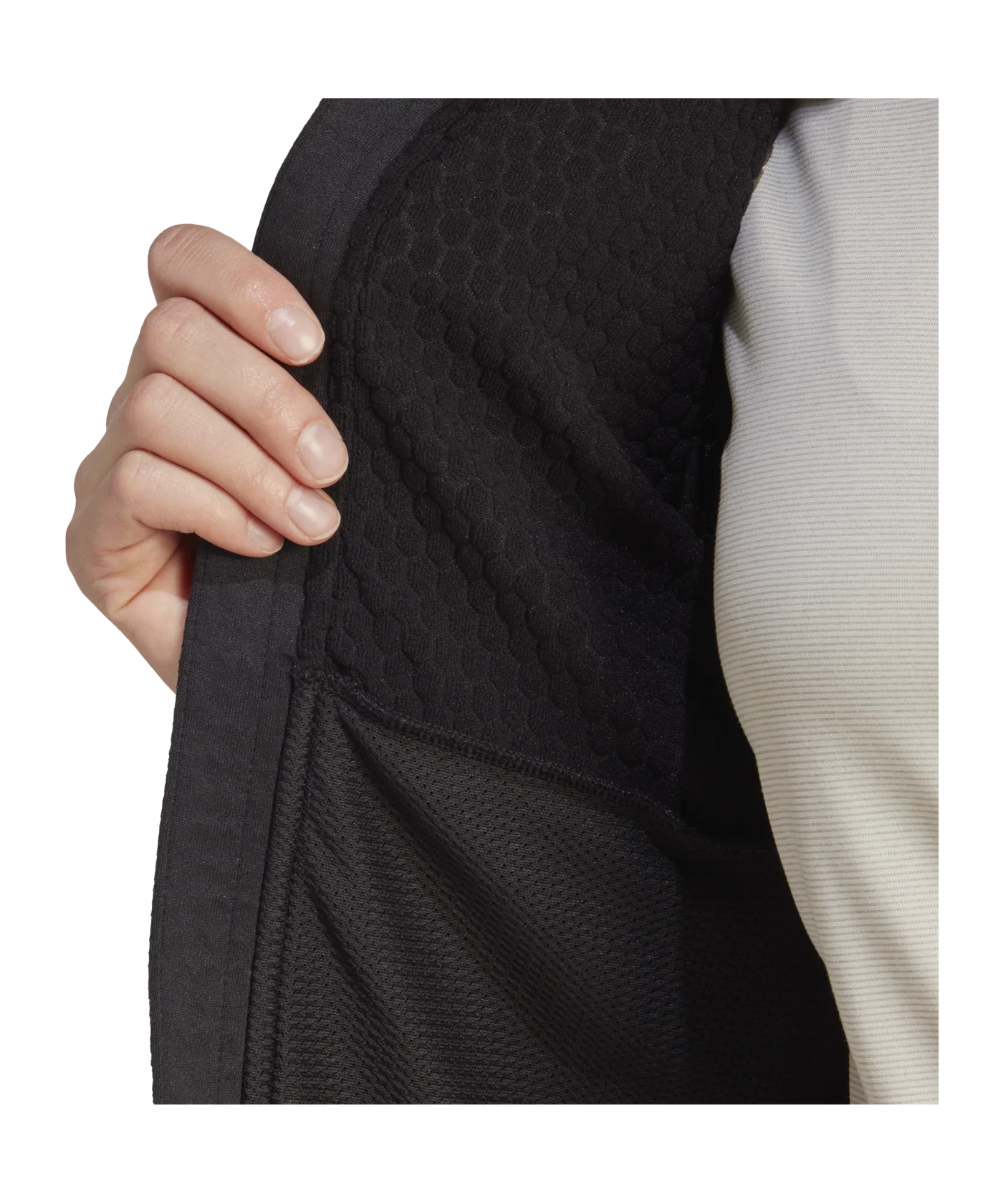 adidas Terrex Fleece Jacke Damen Schwarz Black
