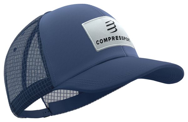 Casquette Compressport Trucker 6P Cap Bleu