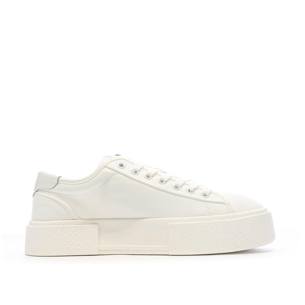 Tommy Hilfiger Baskets Blanches Femme Tommy Hilfiger Foxing Flatform