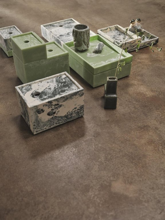 Ferm Living Mist Tray 15x20 dienblad Charcoal