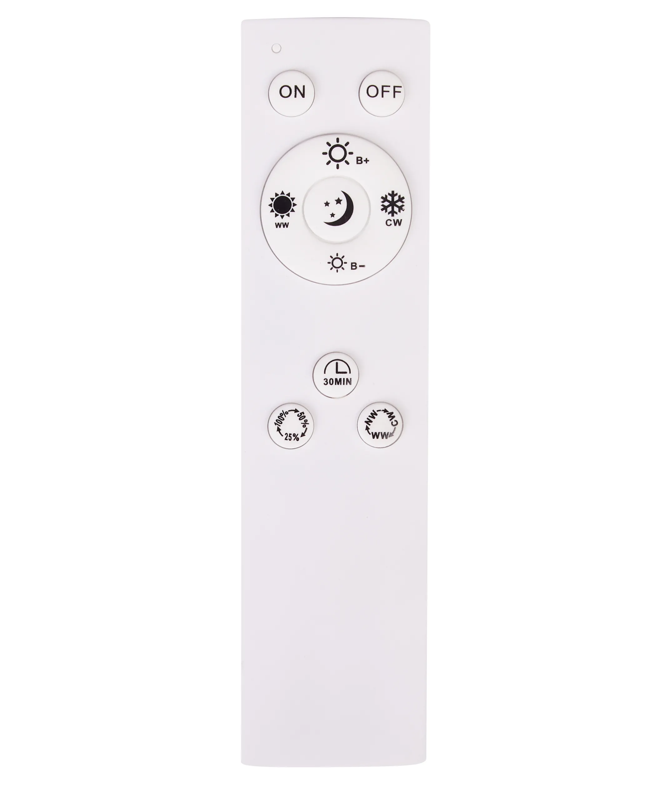 LED plafondlamp BRAGOTO met afstandsbediening met dimmer Metaal Lichtbruin