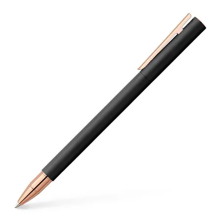 Faber-Castell Neo Slim Metall Tintenroller schwarz mit rosegold