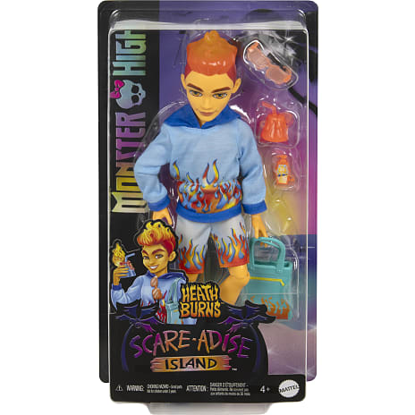 Monster High Scare-adise Island Heath Burns dukke